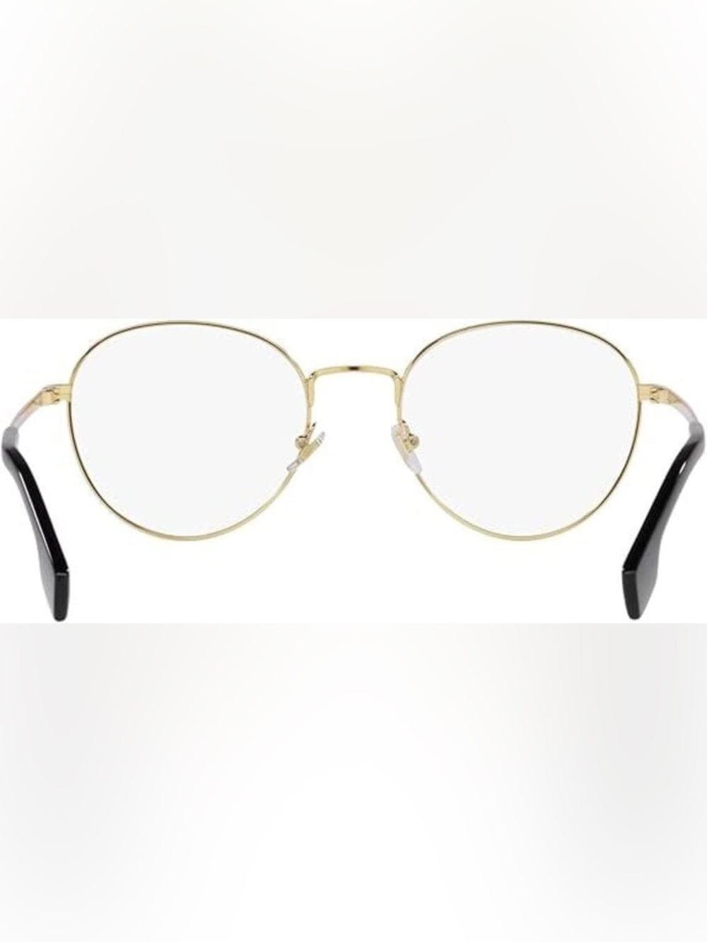 Versace 1279 Gold Metal Round Eyeglasses 53mm (With Case)